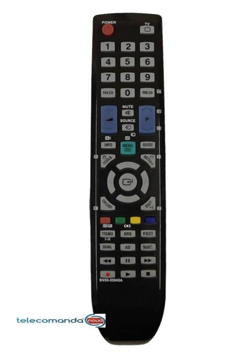 Telecomanda Samsung BN59-00940A nu are nevoie de nici o alta setare suplimentara avand aceleasi functii si aceeasi dispozitie a butoanelor dupa cum se vede in poza de prezentare. Telecomanda inlocuieste originalul. Va rugam sa verificati compatibilitatea cu cea originala a televizorului daca nu sunteti sigur ca se potriveste , va rugam sa ne trimite-ti poza cu eticheta televizorului si a telecomenzi si noi va ajutam. Functioneaza cu doua Baterii R 3 ( AAA )