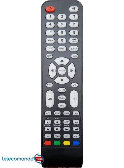 Telecomanda televizor Nei Lcd-Led 3 functioneaza la Nei 32NE4000 avand aceleasi functii si aceeasi dispozitie a butoanelor CA IN POZA