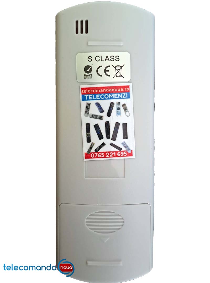 Telecomanda pentru aparat de aer conditionat Midea RG57A7 spate..