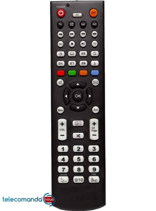 Telecomanda televizor LCD LED 5 care o comercializam nu are acelasi aspect ca in poza se ofera o telecomanda universala programabila Telecomanda televizor LCD LED 5  pentru urmatoarele modele: AKAI-AKTV 3221 ,AKTV 3221 SMART ,AKTV 3222 T SMART , AKTV 3921 S ,AKTV 4023 T ,AKTV 4023 T-SMART ,AKTV 4025 T-SMART , AKTV 4032 T ,AKTV 4036(1A VERS.) ,AKTV 434 ,AKTV 434 UHD SMART , AKTV 485 T,AKTV 5010 UHD-SMART ,AKTV 5036 S , AKTV 5036 S UHD SMART SAT ,AKTV 5535 UHD SMART , AKTV 5536 S  ,AKTV 5537 S ,AKTV 5537 S UHD SMART , AKTV 5836 ,AKTV 5836 S ,AKTV 585 T ,AKTV 585 T SMART , AKTV 6536 S ,CTV 3225 ,CTV 3225 T ,CTV 4025 T , CTV 4036 T SMART  ,CTV 4036 T SMART CURVED ,CTV 430 T SMART - CURVED , CTV 430 T SMART CURVED ,CTV 43225 ,CTV3225ST MASTER-TL3222 NORDMENDE-ND 39 S 3000 S - SMART ,ND 39 S 3100 S-SMART , ND 43 KS 4000 - UHD SMART , ND49 4000S ,ND49KS4000S , ND50KS4100S , ND 50 KS 4100 S UHD SMART , ND 55 K 4000 ,ND 55 K 4300 , ND 55 KS4200S ,ND 55 KS4300S ,ND50KS4000S ,