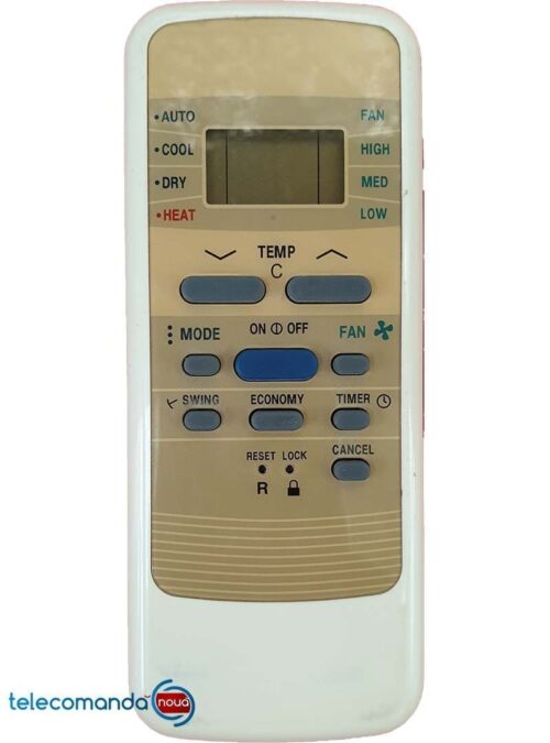 Telecomanda ELECTROLUX R51-BGE ESIAR12PHAM pe care o comercializam este diferita fata de cea din poza. Se ofera o telecomanda care nu are nevoie de setari suplimentare  complicate, functioneaza cu 2 baterii R 3 ( AAA) . Telecomanda inlocuieste originalul. Va rugam sa verificati compatibilitatea cu cea originala de aer conditionat.