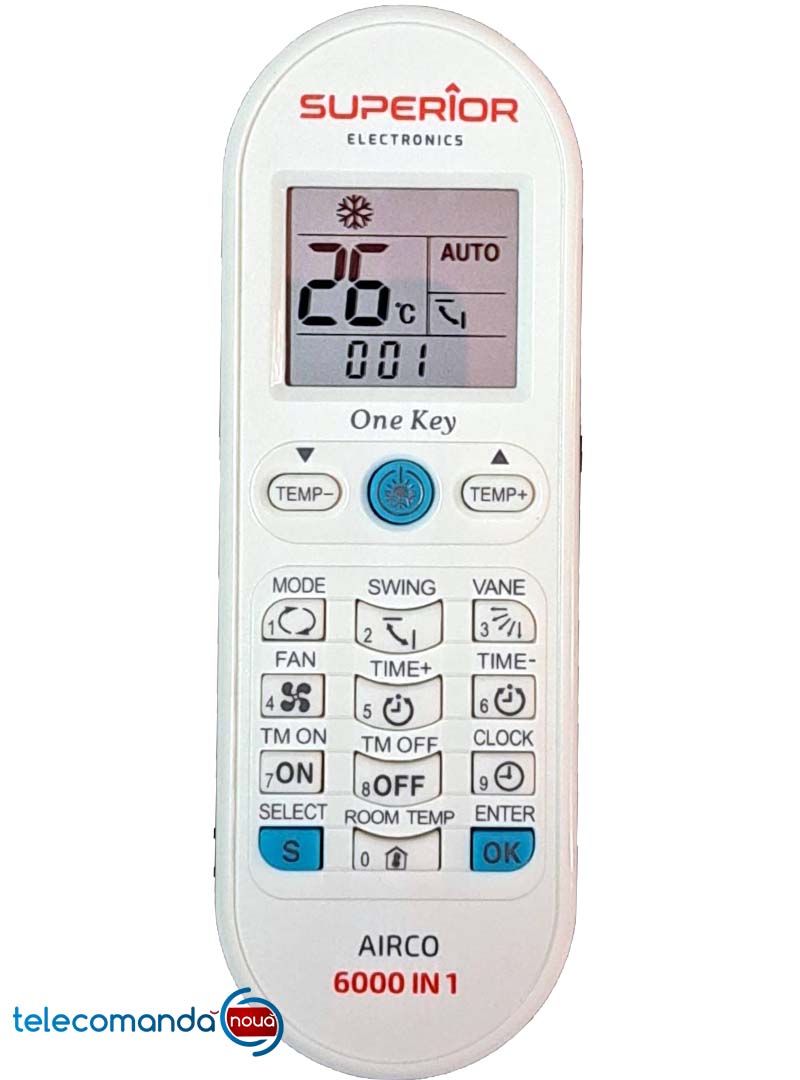 Telecomanda universala Superior AirCo 6000 in 1