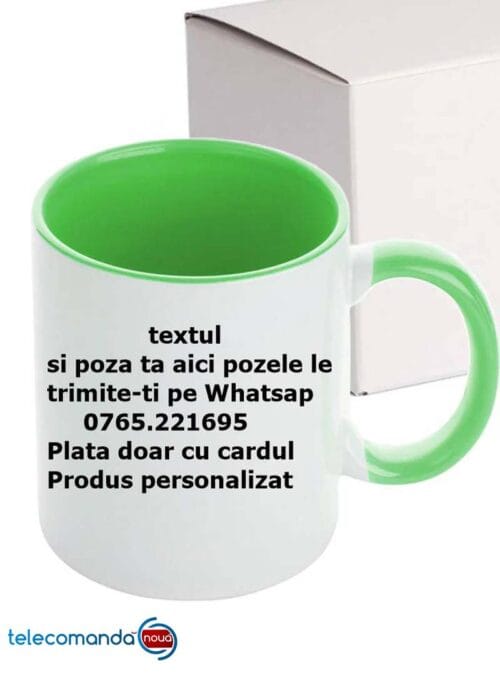 Cana personalizata cu pozele tale