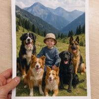 Fotografie Printată Format A4 din Pozele Tale