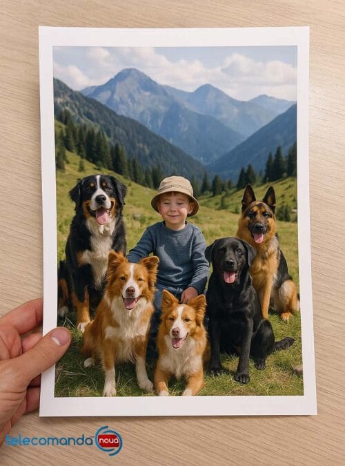 Fotografie Printată Format A4 din Pozele Tale