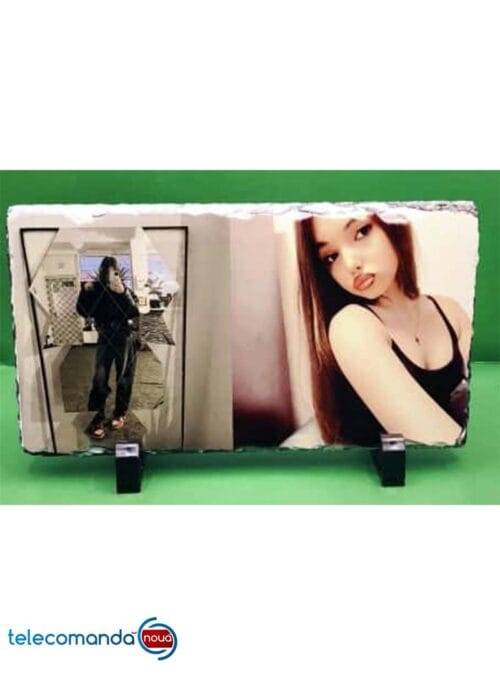 Placa ardezie 22 x 12 cu doua poze