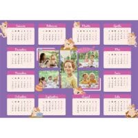 Calendar personalizat cu 5 poze