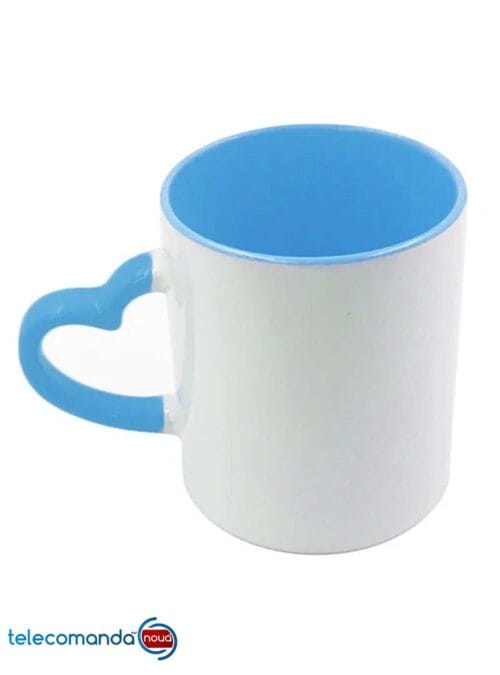 cana personalizata toarta culoare albastra deschis